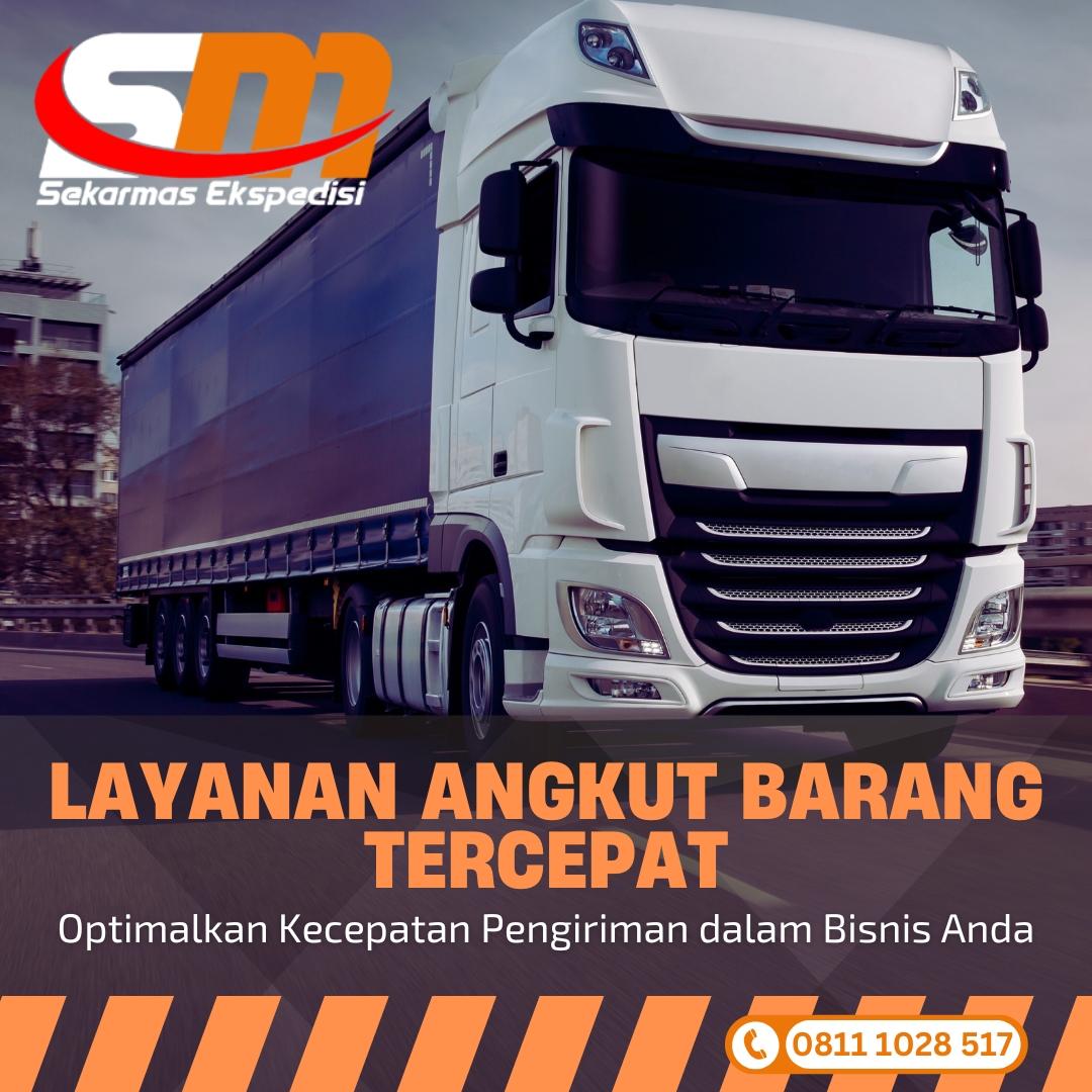 Layanan Angkut Barang Tercepat dan Termurah (08111028517) - PT Sekarmas