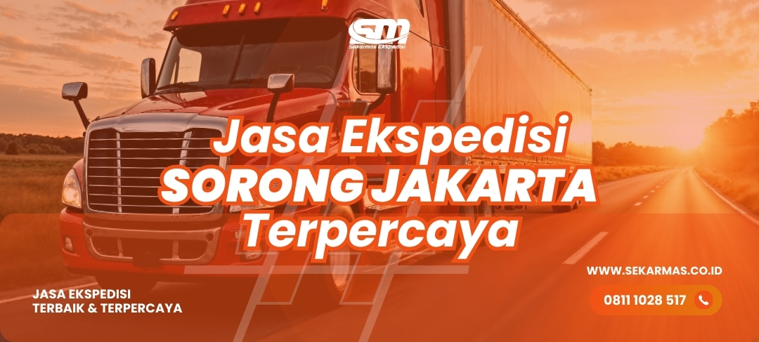 Jasa Ekspedisi Sorong Jakarta