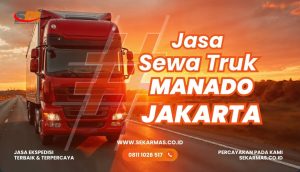 Jasa Sewa Truk Manado Jakarta