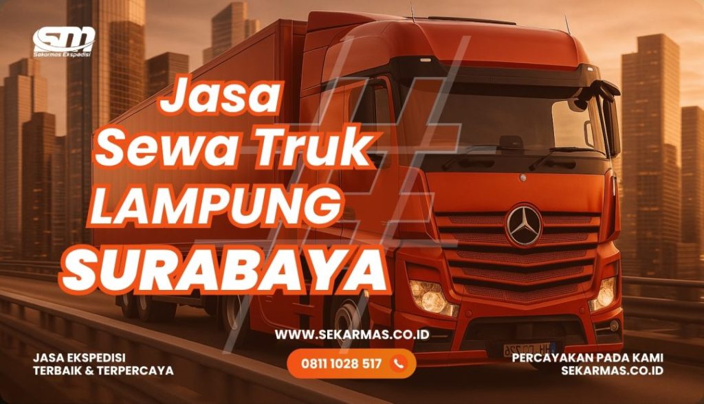 Jasa Sewa Truk Lampung Surabaya