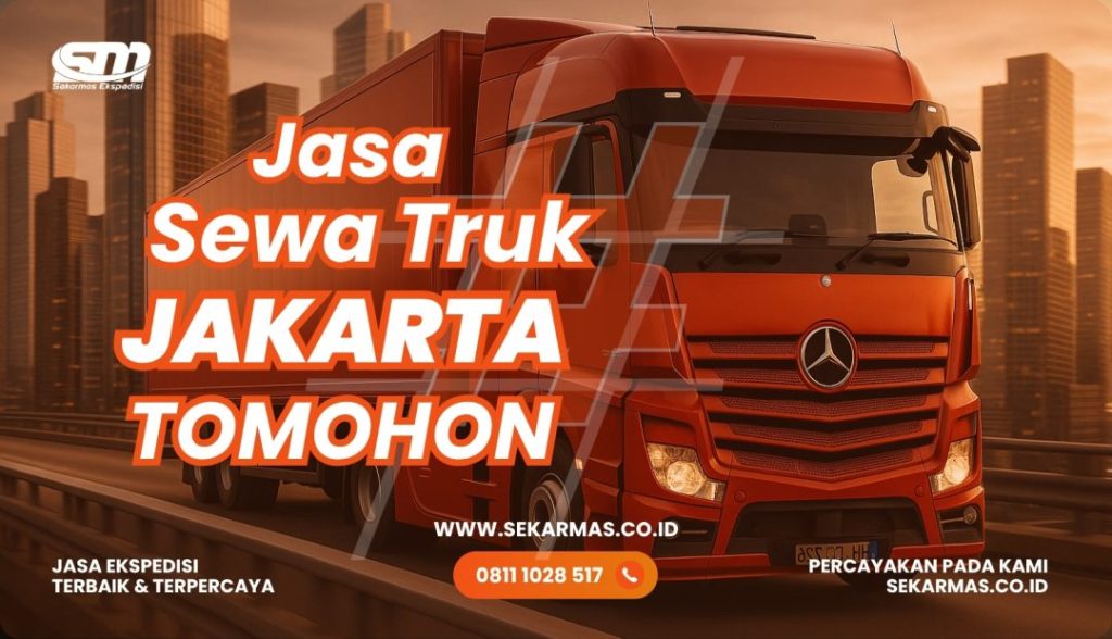 Jasa Sewa Truk Jakarta Tomohon Sulawesi Utara
