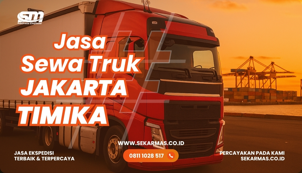 Jasa Sewa Truk Jakarta Timika