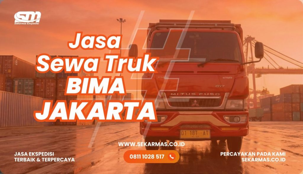 Jasa Sewa Truk Bima Jakarta