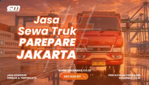 Jasa Sewa Truk Parepare Jakarta