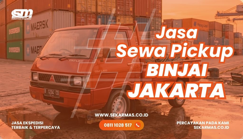 Jasa Sewa Pickup Binjai Jakarta