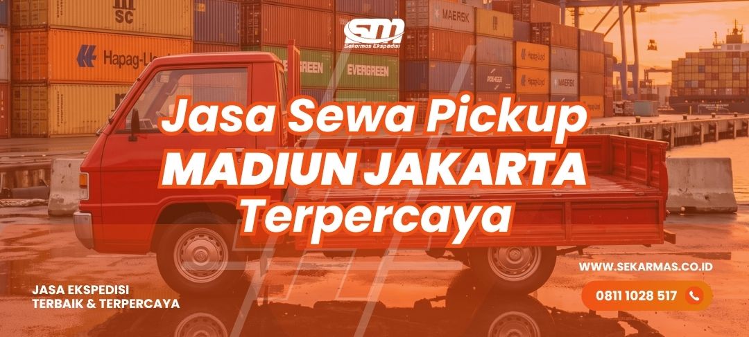Jasa Sewa Pickup Madiun Jakarta